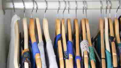 An organized closet. Getting rid of something for every new item is an organization hack that will keep it that way.
